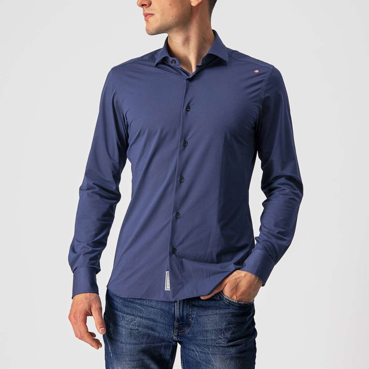 CHEMISE VG INDIGO
