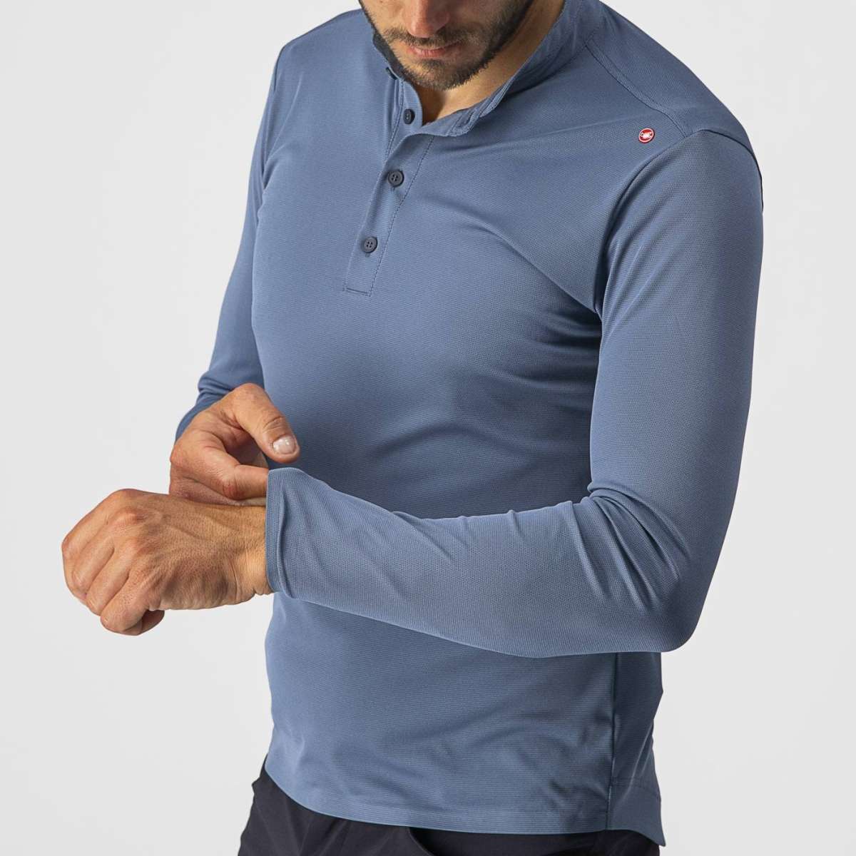 TEE-SHIRT ML TECH 2 HENLEY