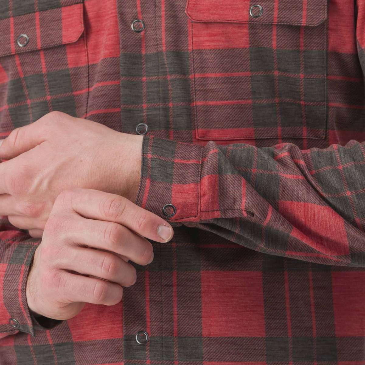 CHEMISE FLANELLE UNLIMITED ROUGE/