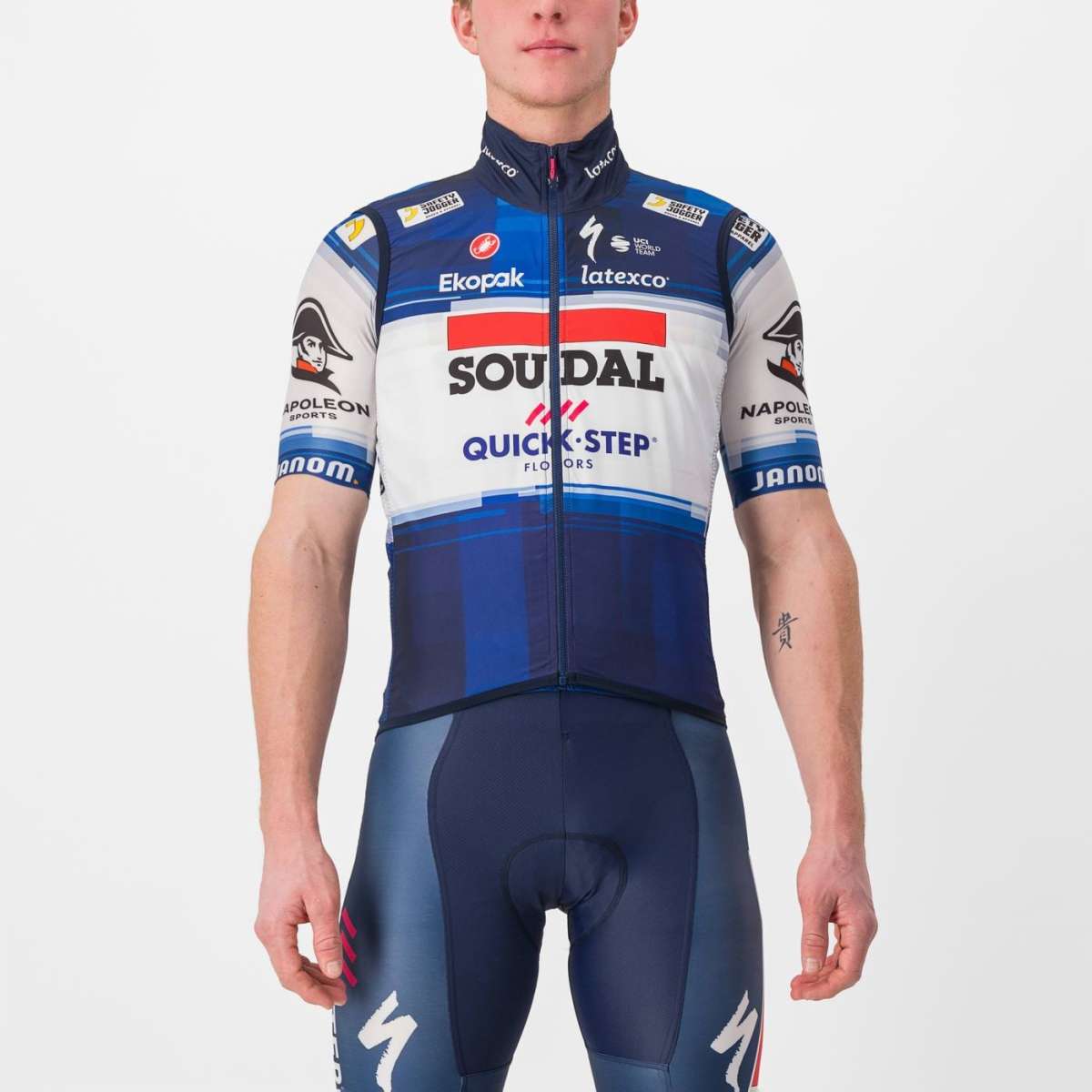 GILET PRO LIGHT WIND SOUDAL-QUICK STEP 2023