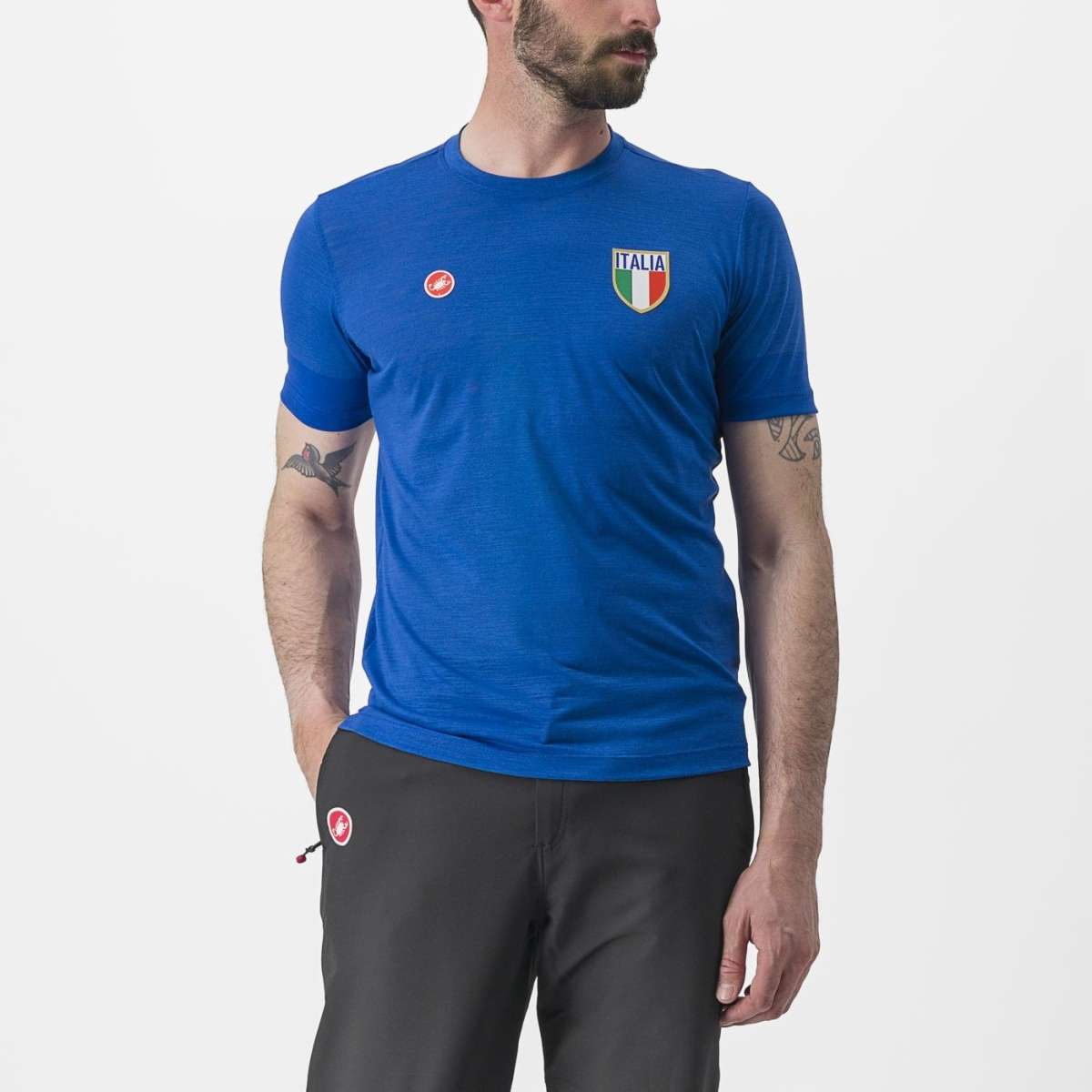 TEE-SHIRT ITALIA MERINO