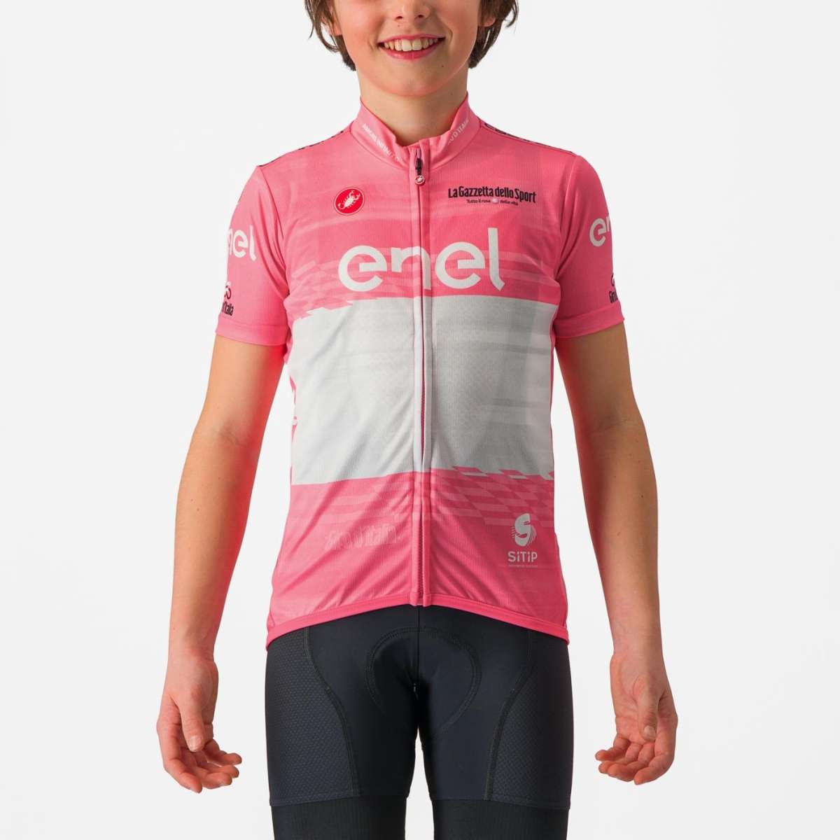 MAILLOT #GIRO106 KID ROSE 6A