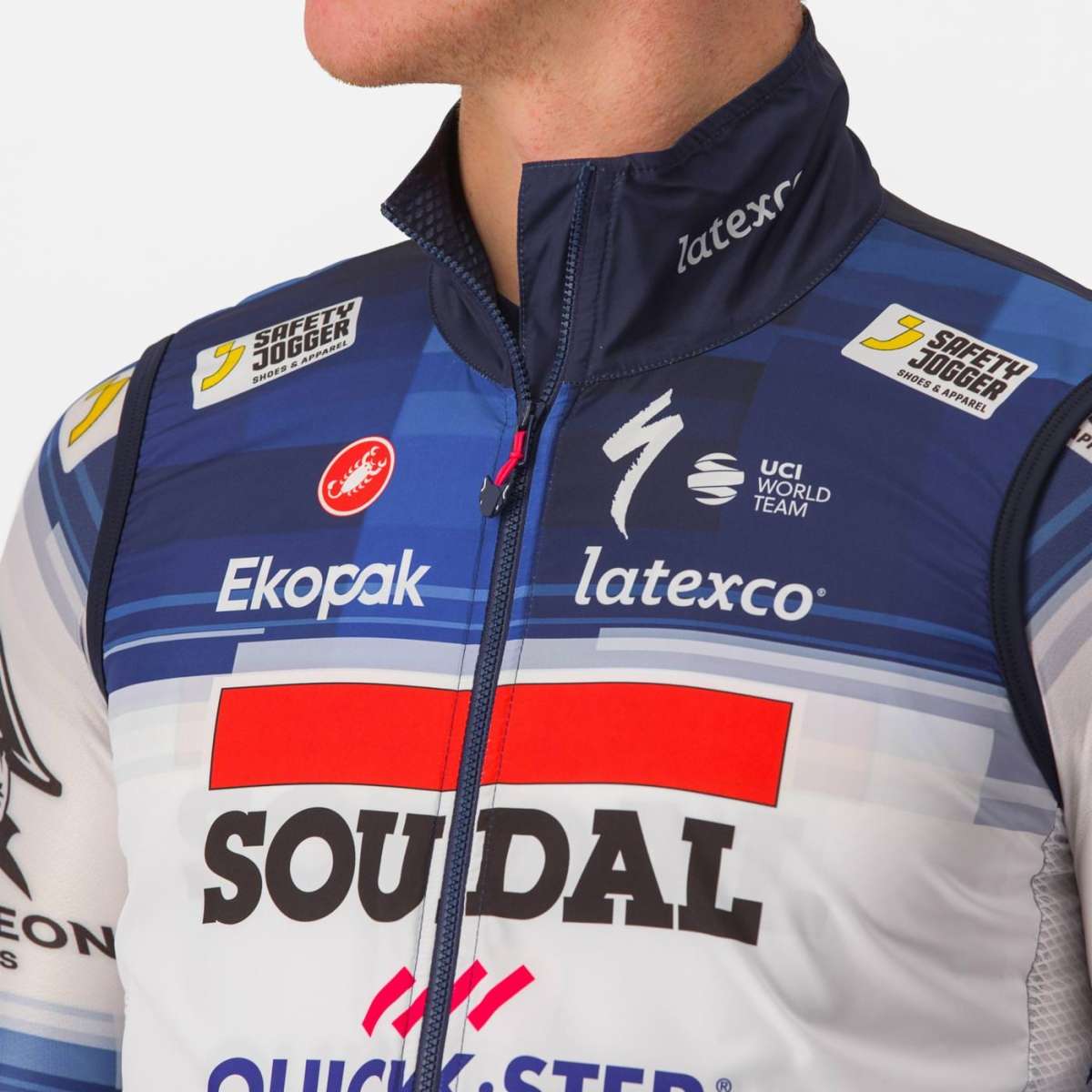 GILET PRO LIGHT WIND SOUDAL-QUICK STEP 2023